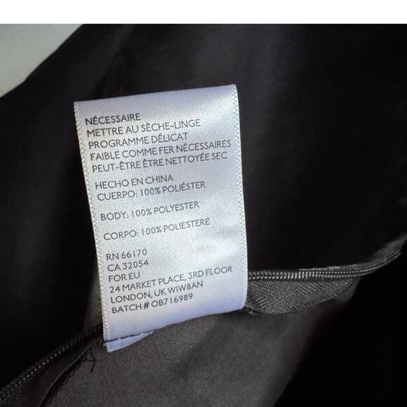 SILENCE & NOISE BLACK SATIN URBAN OUTFITTERS MARGO OVERALLS SIZE SMALL - Picture 11 of 16